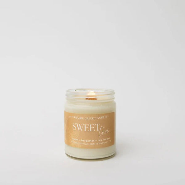Wood Wick Jar Candle 8 oz - Sweet Tea