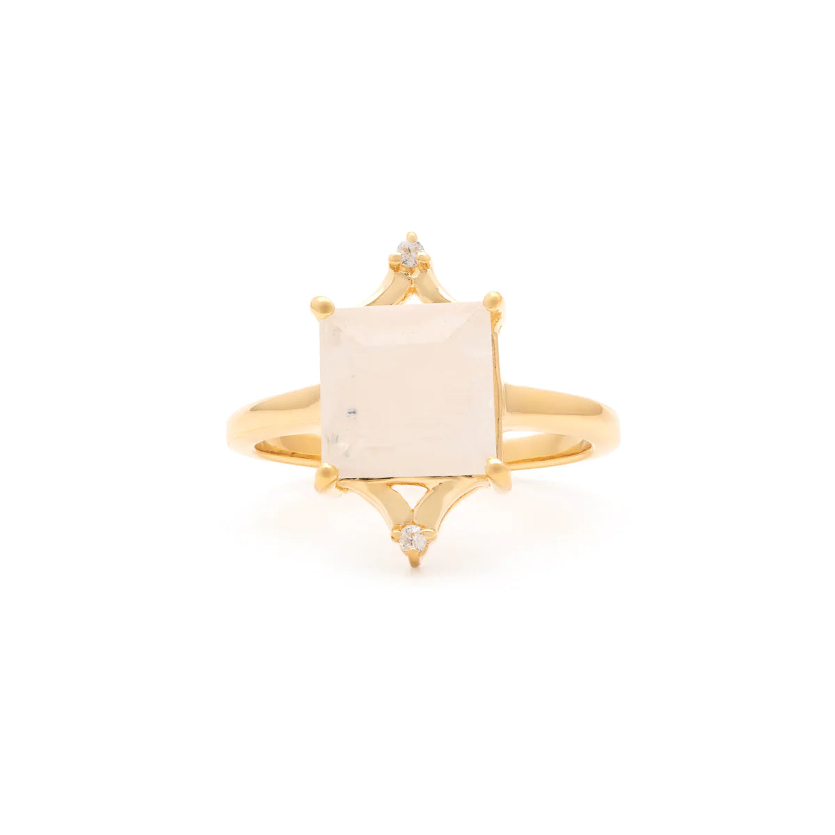 Diana Ring - Moonstone – Swift Shoe