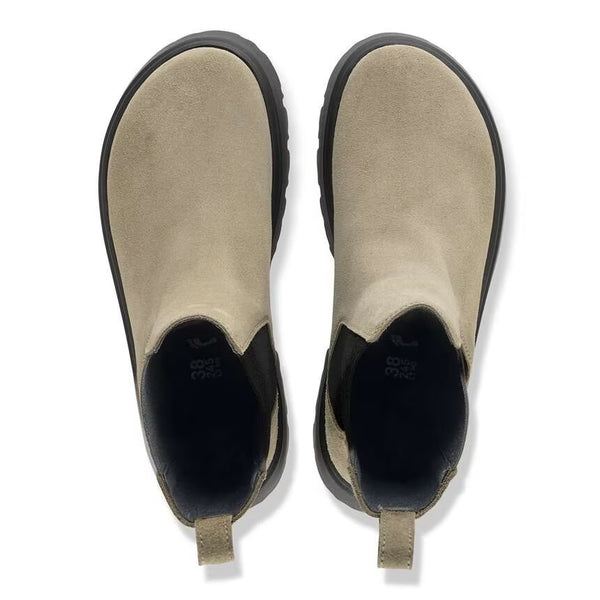 Theda Chelsea - Taupe Suede