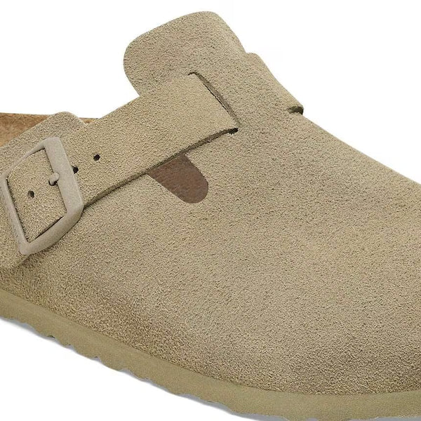 Boston - Suede Faded Khaki