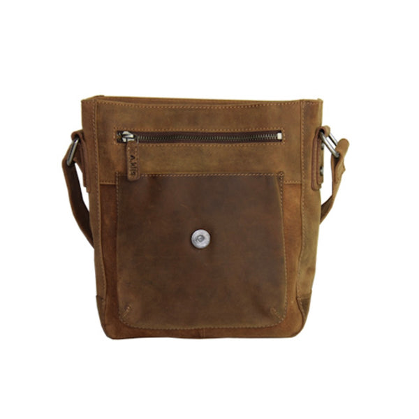 Crossbody Bag 2902 - Distressed Brown
