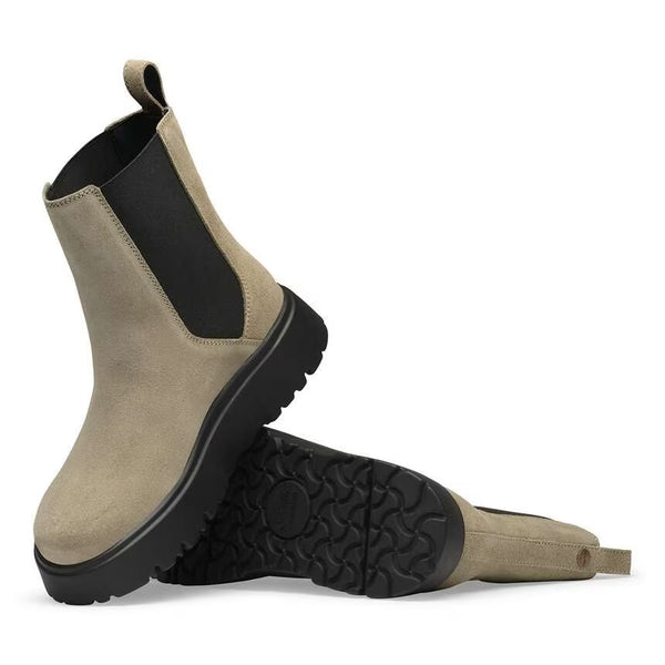 Theda Chelsea - Taupe Suede