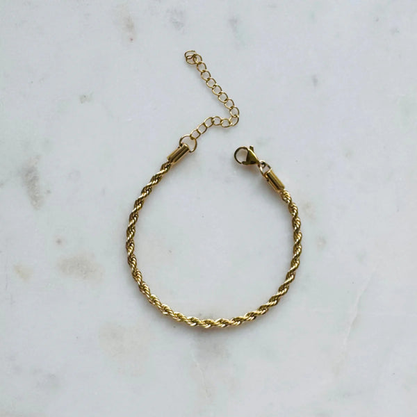 CELINE Rope Chain Bracelet