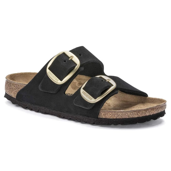 Arizona Big Buckle - Black Nubuck
