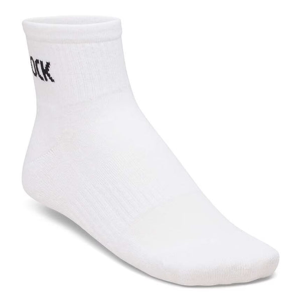 Cotton Crew Ankle - White