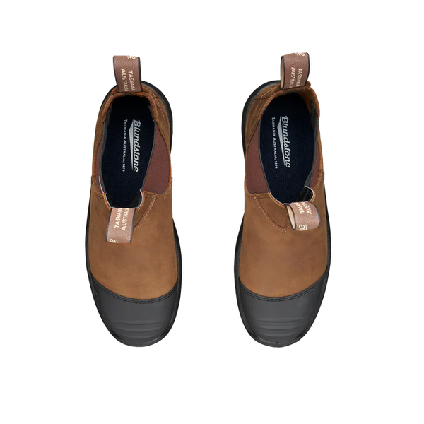 Blundstone 169 - Work & Safety Boot Saddle Brown with Toe Cap