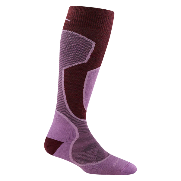Women's Snow Sock - Burgundy