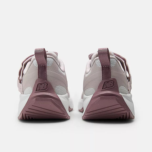 FuelCell Play Bungee Lace with Top Strap - Nb White with Stone Pink