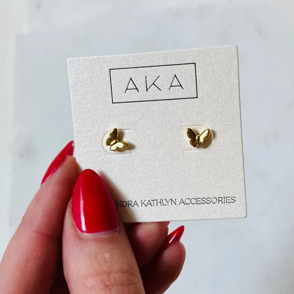 AMARA Butterfly Studs