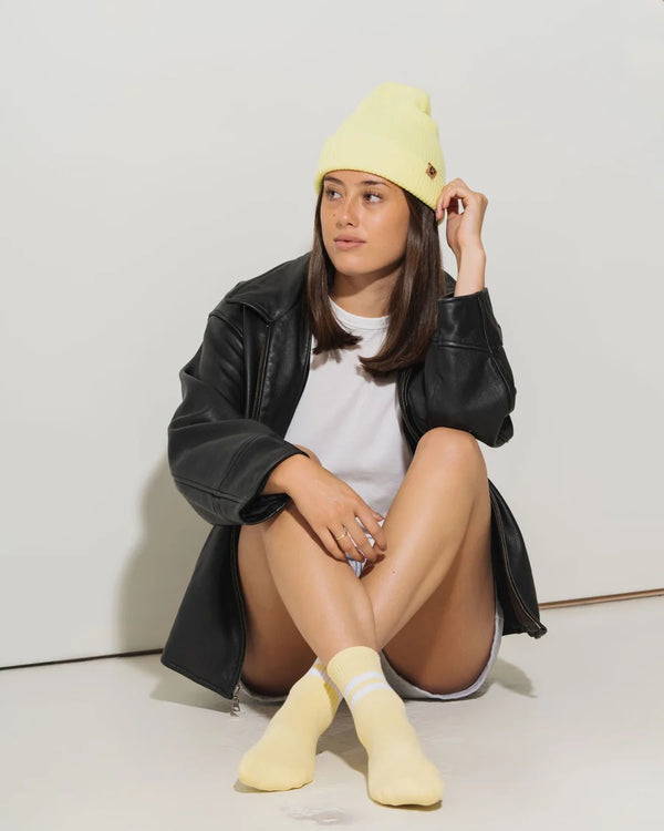 Classic Beanie - Lemon
