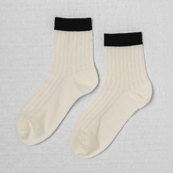 Sunday Sock - Black Stripe