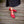 Sheer French Window Sock - Classic Red
