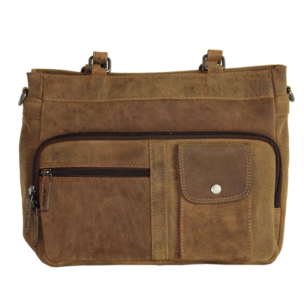 Organizer Bag 2747 - Distressed Brown