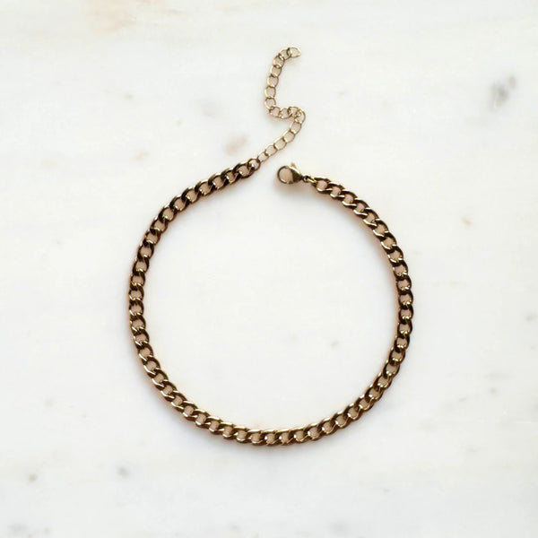 TESS Curb Chain Anklet