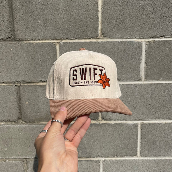 Tiger Lily Hat - Beige Corduroy