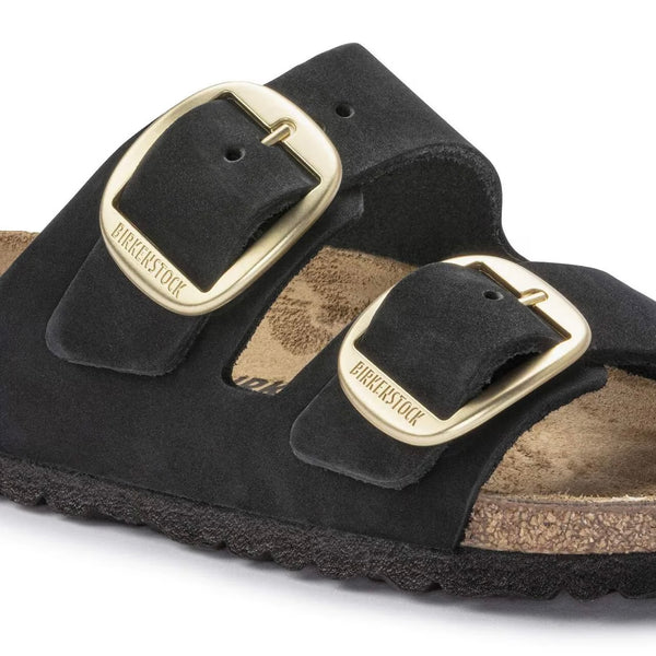 Arizona Big Buckle - Black Nubuck