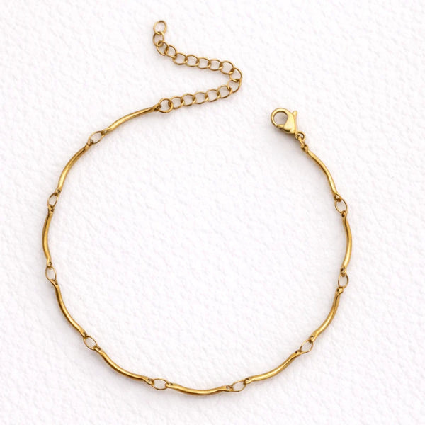 Curved Bar Anklet