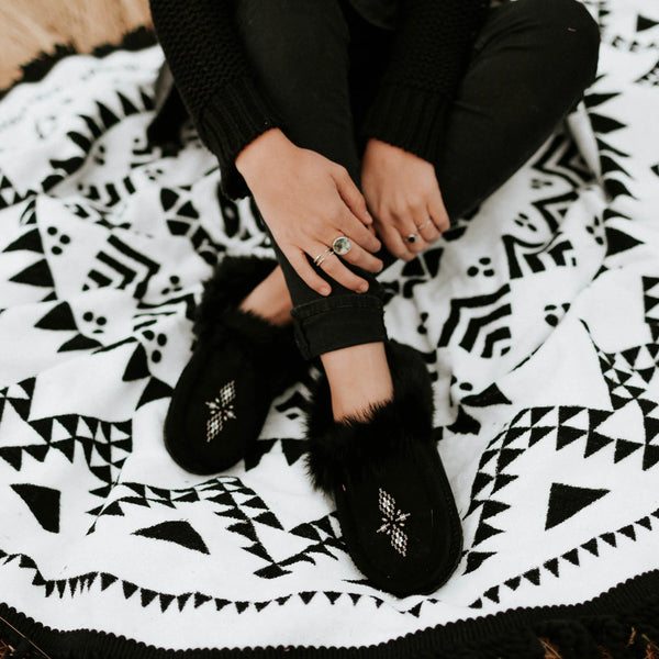 Tipi Slipper - Black