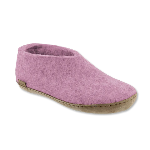 Shoe with Leather Sole - Flower