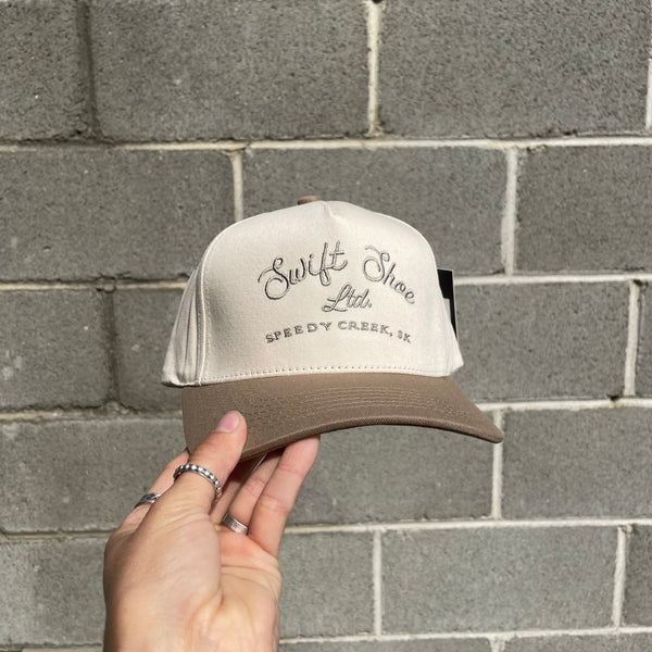 Speedy Creek Hat - Beige Canvas