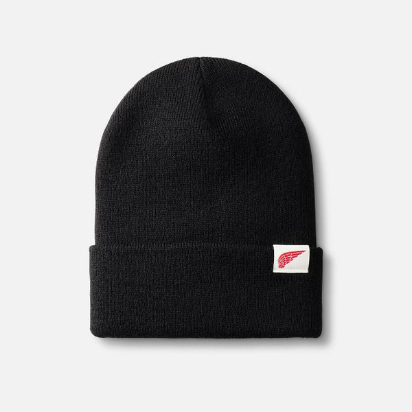 Logo Knit Beanie - Black