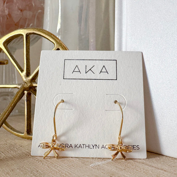 Mini Bow Dangles