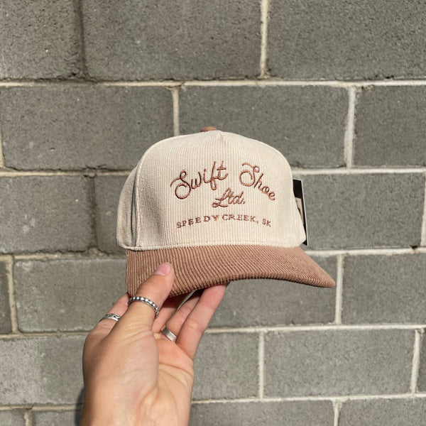 Speedy Creek Hat - Beige Corduroy