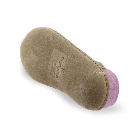 Slip-on with Leather Sole - Flower