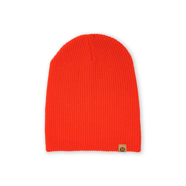 Classic Beanie - Bright Red