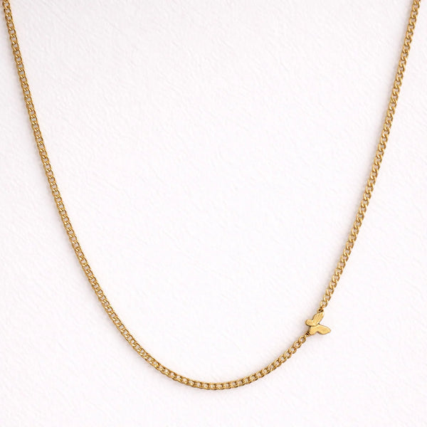 Butterfly Asymmetrical Necklace