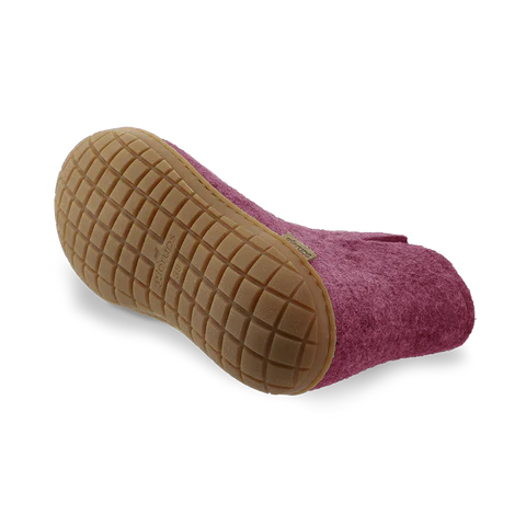 Boot with Honey Rubber - Cranberry
