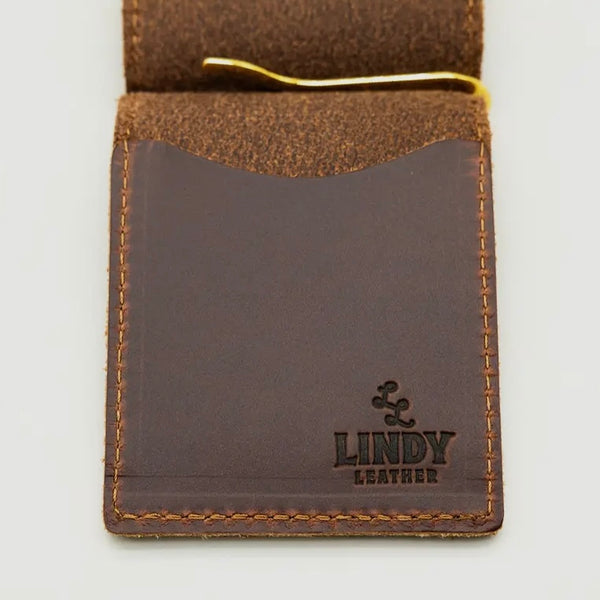 Money Clip Wallet - Antique Tan