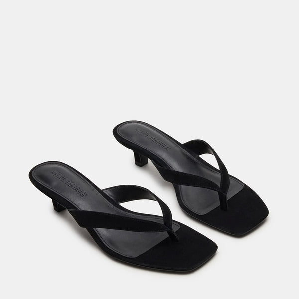 Tracie - Black Suede