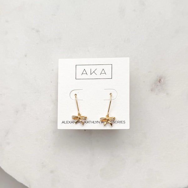 Mini Bow Dangles