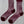 Sheer Bubble Sock - Merlot