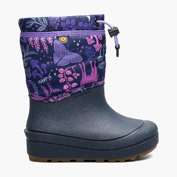 Snow Shell Cosmic Forest - Indigo Multi