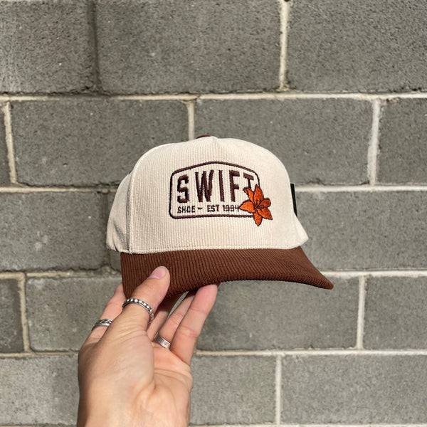 Tiger Lily Hat - Brown Corduroy