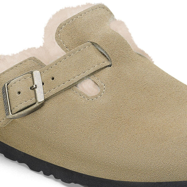 Boston Shearling - Suede Taupe