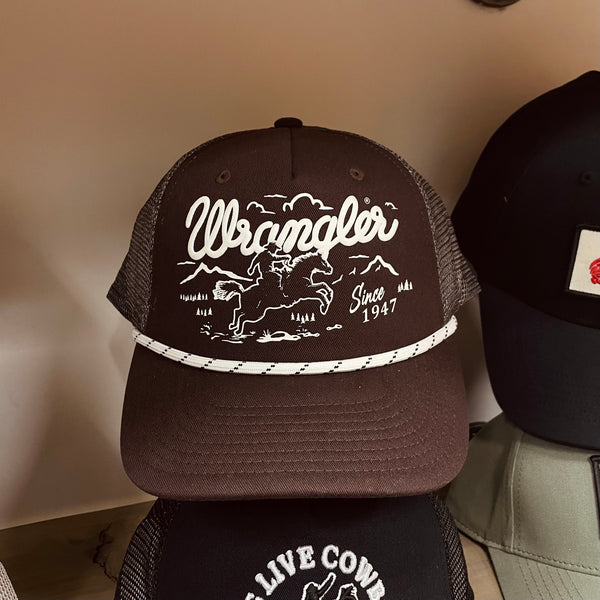 Trail Boss Baseball Cap - Dark Brown