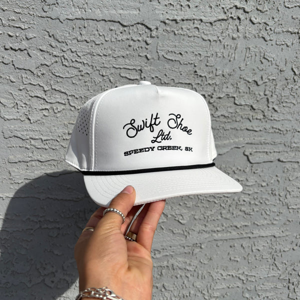 Speedy Creek Active Hat - White