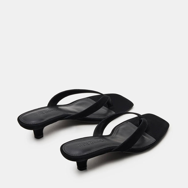 Tracie - Black Suede