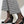 Sheer French Window Sock - Black
