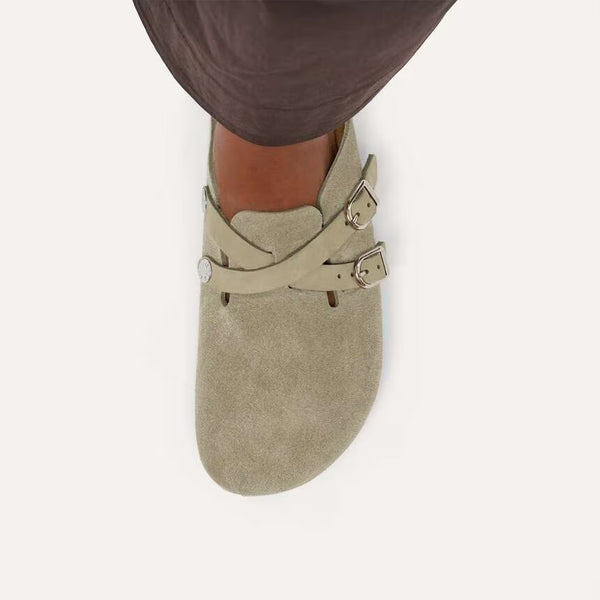 Blair - Taupe Suede