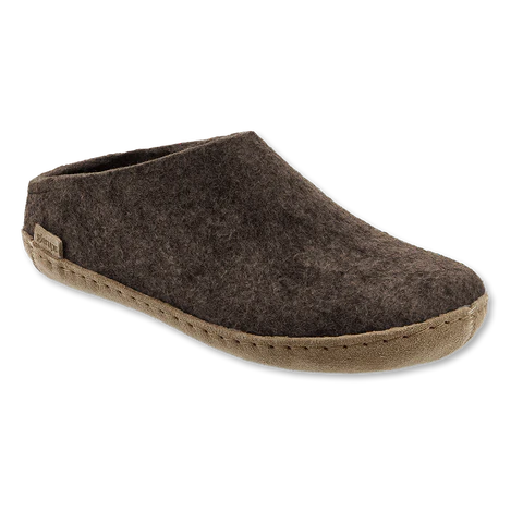Slip-on with Leather Sole - Brown