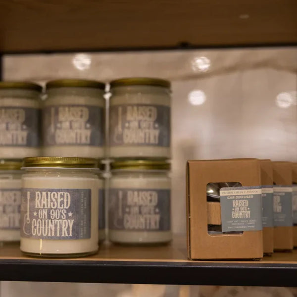 Wood Wick Jar Candle 8 oz - Raised On 90's Country