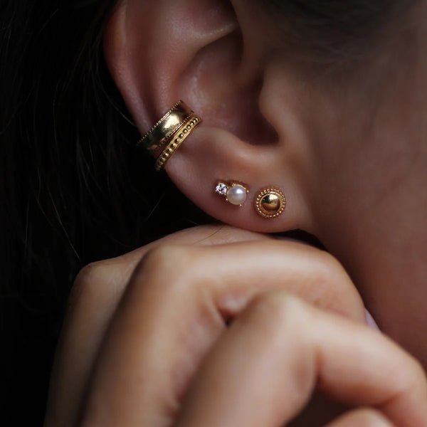 Starburst Studs - Gold