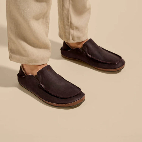 Moloa Slipper - Dark Wood