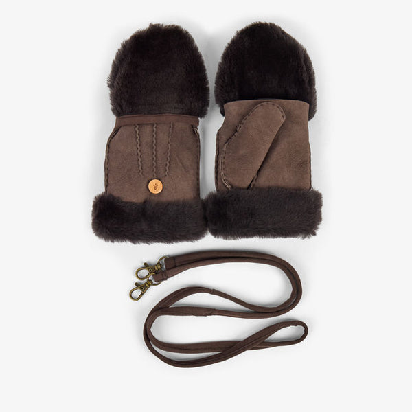 Montana Mittens - Chocolate