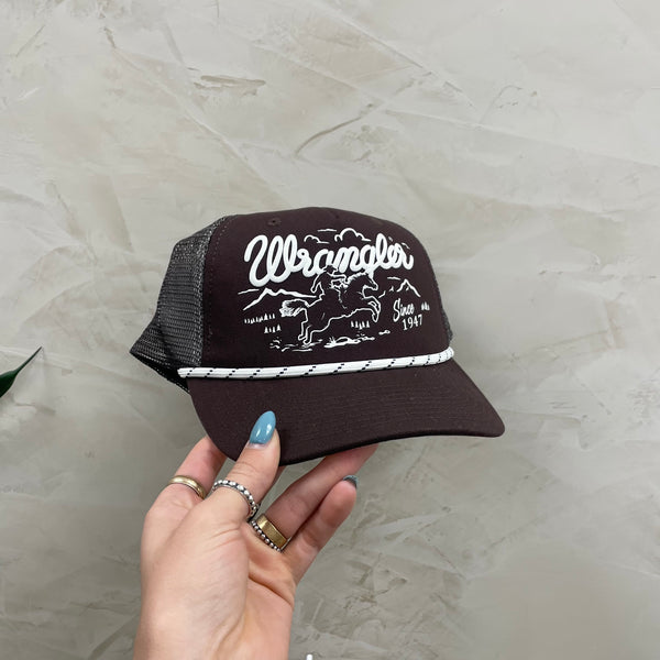 Trail Boss Baseball Cap - Dark Brown