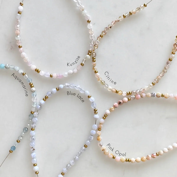 Aquamarine Gemstone Bracelet